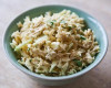Salata de telina cu migdale si stafide